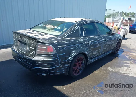 2007 Acura Tl Type S из США, поврежденный, VIN 19UUA76587A007570